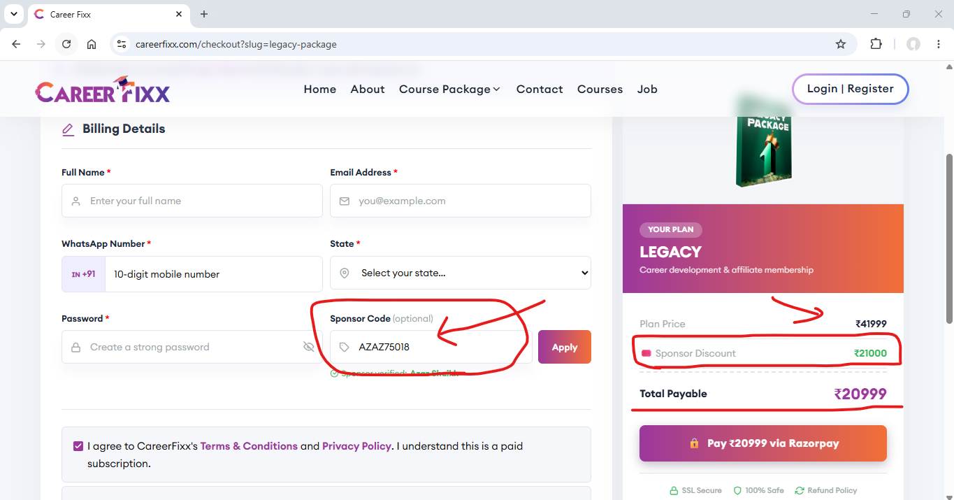 legacy-package-payment-15678